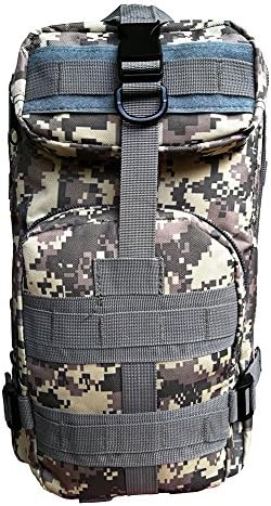 Movement Fashion Military Tactical Backpack Rucksacks Hiking Bag Outdoor Trekking Camping Shooting Gear Molle Multiple Compartments Pack Men and Women Tactical Combat Travel Bag - ACU Digital