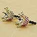 3pcs Dust Caps for Phone, Rhinestone Crown Earphone Jack Accessories Dust Plug Lovely Decor for iPhone 6s 6 Ipad Samsung Galaxy s7 s6 note5 Other Cellphone 3.5mm Ear Jack