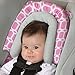 Goldbug 2-in-1 Infant Car Seat Head Support Pink, White