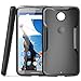 Nexus 6 Case, SUPCASE Google Nexus 6 Case [Unicorn Beetle Series] Premium Hybrid Bumper Case Cover for Motorola Nexus 6 (Black/Black)