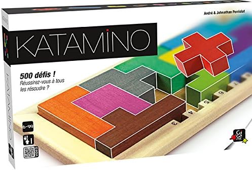 Gigamic Katamino Gzfka Game, Multicoloured, 4 x 19.5 x 31 cm