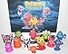 Pac-Man and the Ghostly Adventures Deluxe Party Favors Goody Bag Fillers Set of 12 Figures with Pacman, the 4 Ghosts, Lord Betrayus, President Pheros and More!