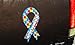2 Large Size Autism Awareness Ribbon Car Magnets 8