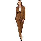 Womens Suit 2 Piece Slim Fit Outfits Suits Professional Blazer with Pants Dressy Casual Suiting Business Office Sets for Work