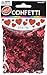 Dazzling Red Hearts Confetti - 2.5 oz. (1 Pack) ? Romantic Party Decor for Weddings, Bridal Showers, and More