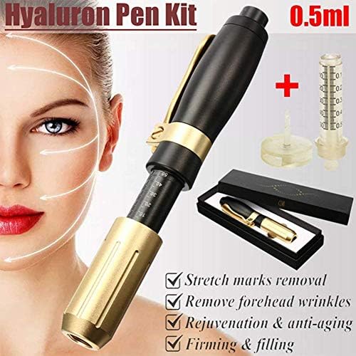 NSWD Beauty Hyaluronic Acid Pen Noninvasive Injection Pen Injection Atomization Wrinkle Removal Hyaluron Mesotherapy Gun Enhance The Skin, Restore Skin Elasticity