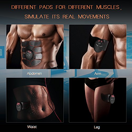 image for Ankuka Abdominal Muscle Toner, ABS Stimulator Portable Muscle Toning T