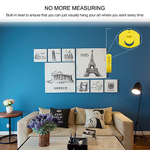 Picture Hanger, Picture hanging Tool, Frame Hanging Tool for Marking Position and Measuring the Suspension and Horizontal Wall of the Roof - Thumbnail 2