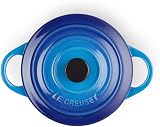 Le Creuset Stoneware Petite Round Casserole Azure 0.25 L 71901102200100 view 4