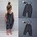 Franterd Baby Girls Straps Rompers, Kid Jumpsuits Piece Pants Clothing