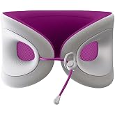 Cabeau Travel Essential Neck Pillow - Fits Most Neck Sizes (11-21 inches) - Evolution X Three Ways to Adjust for Ultimate Comfort on Long Flights (Amethyst)