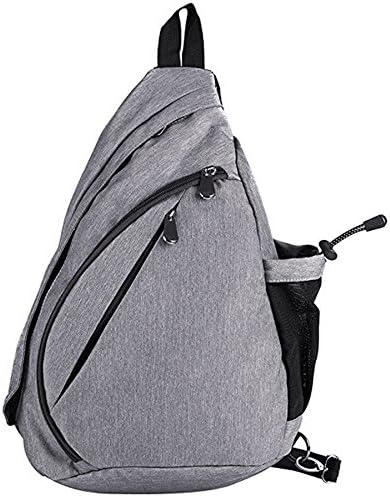 SYJO Unisex Fashion Nylon Unbalance Sling Backpack Chest Bag Shoulder Backpack