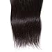 UNice Hair Brazilian Straight Hair 3 Bundles Hair Weft 100% Unprocessed Virgin Human Hair Extensions Weave Natural Color (12 14 16inch)