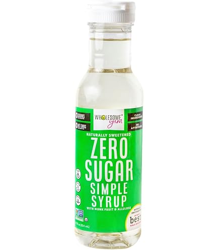 Amazon.com: Wholesome Yum Zero Sugar Skinny Vanilla Coffee Syrup