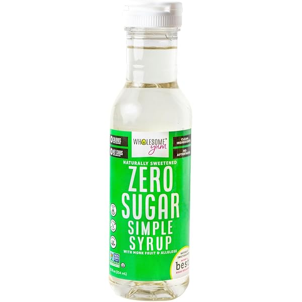 Amazon.com: Wholesome Yum Zero Sugar Coffee Syrup (Keto Coffee