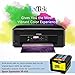 LxTek Remanufactured Ink Cartridge Replacement Set For Epson 200XL (4 Black|2 Cyan|2 Magenta|2 Yellow) 10 Pack T200XL120 T200XL220 T200XL320 T200XL420 Compatible With XP-310 XP-410 WF-2540 XP-400