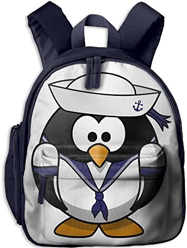 Cute Backpack Lovely Backpack Book Backpack Sailor Penguin Kids Baby Girls School Bag