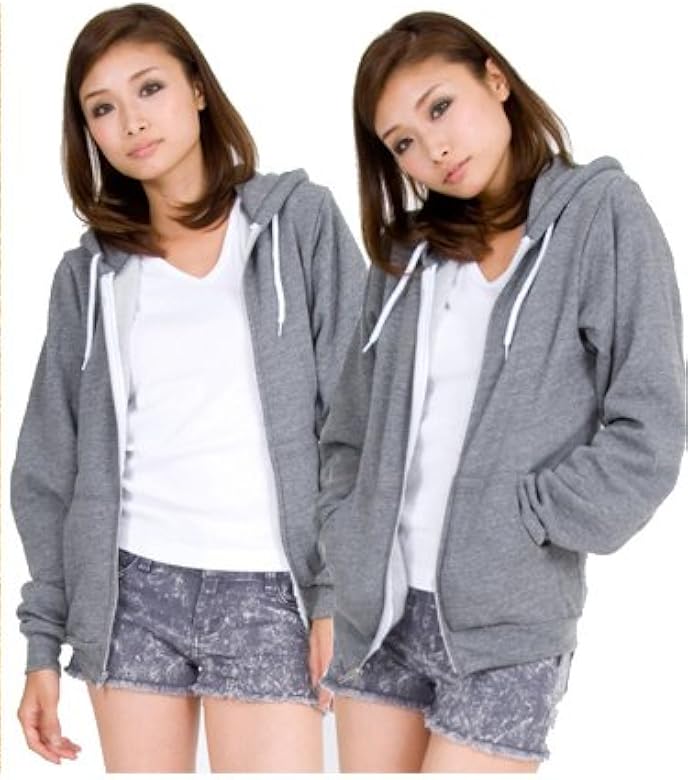 Amazon アメリカンアパレル American Apparelパーカー ユニセックスサイズ Unisex Salt And Pepper Zip Hoody Xsサイズ Zinc トレーナー パーカー 通販