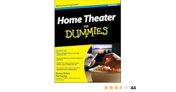 Home Theater For Dummies Briere Danny Hurley Pat 9780470411896 Amazon Com Books