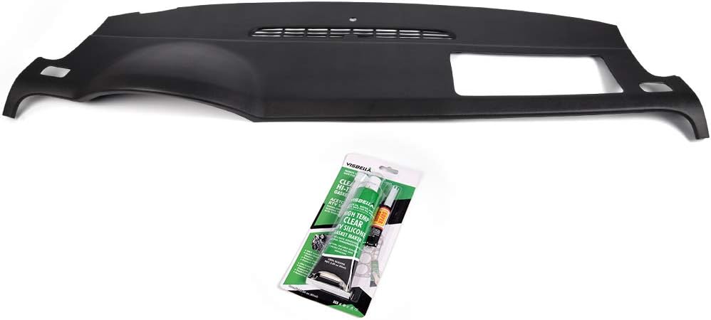 Dash Cover Cap Fits for Chevy Tahoe Avalanche Suburban GMC Yukon 2007-2014 / Silverado Sierra 2007-2013 ABS Plastic Molded