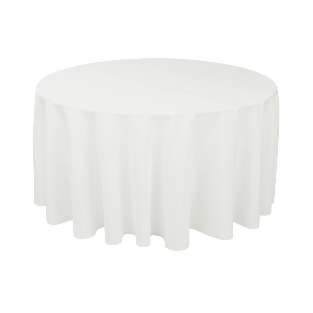 Best white table cloth 60′ round