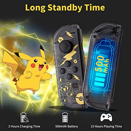 GKVVO Joy Cons Controller for Nintendo Switch/Lite/OLED, Switch