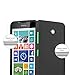 Cadorabo Case Compatible with Nokia Lumia 630 in Frost Black - Shockproof and Scratch Resistant TPU Silicone Cover - Ultra Slim Protective Gel Shell Bumper Back Skin