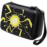 Rayvol Carrying Case for Pokemon Trading Cards, Fits Up to 400 Cards, Card Holder with Hand Strap and Carabiner