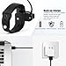 WEMOSI Fitness Tracker - Heart Rate Blood Pressure Monitor - Bluetooth Wireless Smart Bracelet - Water Resistant Outdoor Activities Tracker - for Android IOS Smart Phones