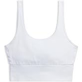 TomboyX Longline Scoop-Neck Bra, Cotton Bralette for Women, Wireless No-Padding Low Impact Light Support, Sleep Bra, (XS-4X)