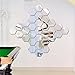 Mirror 12 Piece Hexagon Acrylic Mirror Wall Stickers Wall Decor Home Decoration