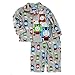 Thomas Train and Friends Boys Flannel Coat Style Pajamas (Baby/Toddler/Little Kid)