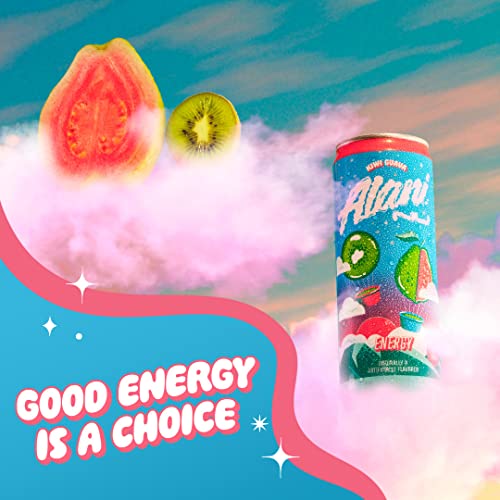Alani Nu SugarFree Energy Drink, PreWorkout Performance, Kiwi Guava