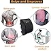 Orthopedic Lumbar Back Seat Cushion Set | Lumbar Support Pillow Backrest | Non-Slip Bottom | Breathable Mesh Cover, Relives Coccyx Sciatica, Tailbone Nerve Pain | Premium Comfort For Home, Office, Car