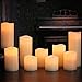 Comenzar Flameless Candles, Battery Candles Set of 9(D3 x H3 4