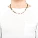 Lifetime Jewelry Figaro Chain 9MM, 24K Gold with Inlaid Bronze, Premium Fashion Jewelry, Pendant Necklace Wear Alone or with Pendants, Hip Hop, Guaranteed for Life, 20 to 36 Inches