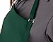 KNG Forest Green 3 Pocket Adjustable Bib Apron for Men and Women