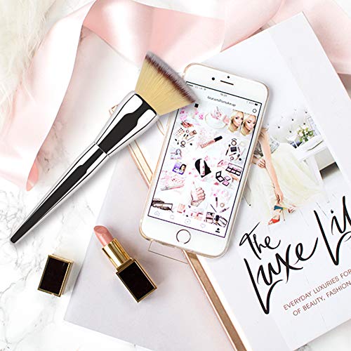 Flat Top Foundation Brush,Daubigny Large Powder Brush Premium Durable