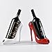 Emousport High Heel Shoe Wine Bottle Holder Stylish Rack Gift Basket Accessories for Home…