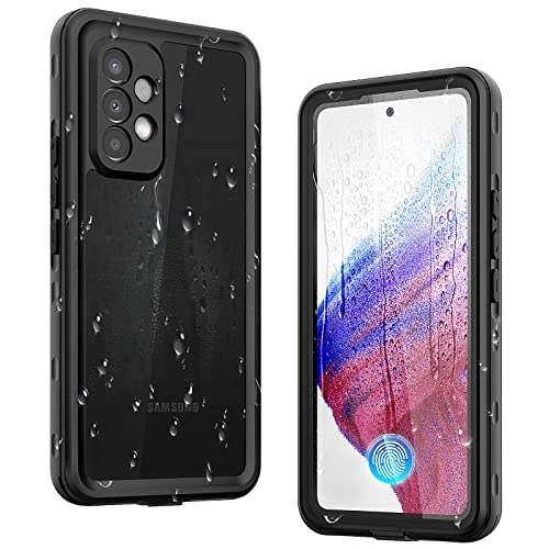 AUGE VALE Samsung Galaxy A53 Case Waterproof, Builtin Screen Protector