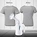 Clothes Steamer, Walbest Portable Garment Steamer Fast-Heat Powerful Handheld Clothing Steamer with Automatic Shut-Off Safety Protection, 140ml Capacity Perfect for Home and Travel (White)