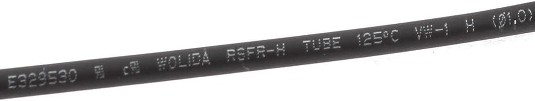 Sourcingmap® Wire Cable Sleeving Heat Shrink Tubing Wrap Sleeve 10M Long 1mm Dia, Black - Image 3