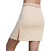 Brinkina Mix Natural Fiber Half slips for women 19“ With Slit