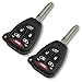 Keyless2Go Replacement for Keyless Entry Remote Car Key Vehicles That Use 6 Button M3N5WY72XX - 2 Pack