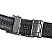 Men's Leather Ratchet Dress Belt with Automatic Buckle - Long 52