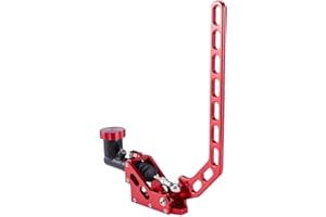 Kyostar Racing E-Brake Hydraulic Drift Hydro E Brake Racing Handbrake Long Arm Lever Park Brake (Red)