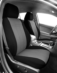 Amazon.com: CalTrend Front Row Sport Bucket Custom Fit Seat Cover for Select Toyota Tacoma ...