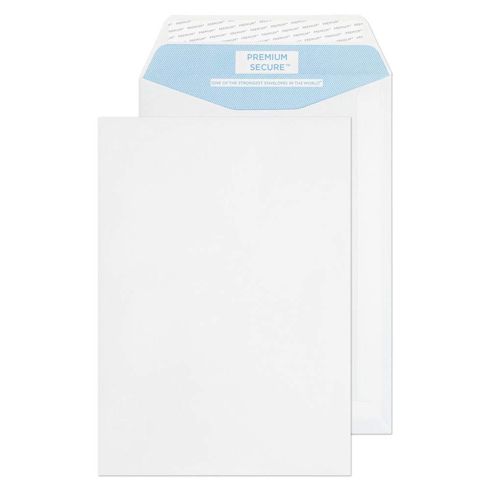 Blake Secure C5 229 x 162 mm 125 gsm Tear Resistant Pocket Peel & Seal Envelopes (TR77701) White - Pack of 125