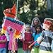 Donkey Pinatas - 2 Sizes Mexican Pinatas with Hanging Loop (13 x17 in)- Colorful Festival Party Supplies Favor for Fiestas, Cinco de Mayo Decorations, Mexican Themed Party