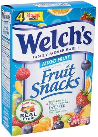 Welch’s Fruit Snacks, 4-ct. Boxes - Pack Of 3